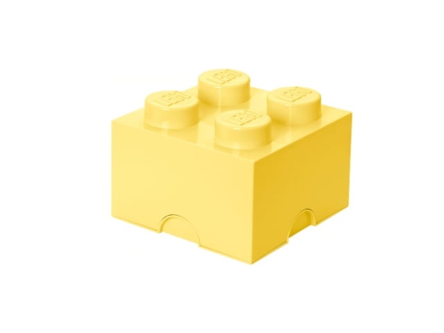  LEGO 40031741 Pojemnik na klocki 2x2 jasnożółty