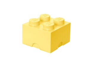 LEGO 40031741  Pojemnik na klocki 2x2 jasnożółty