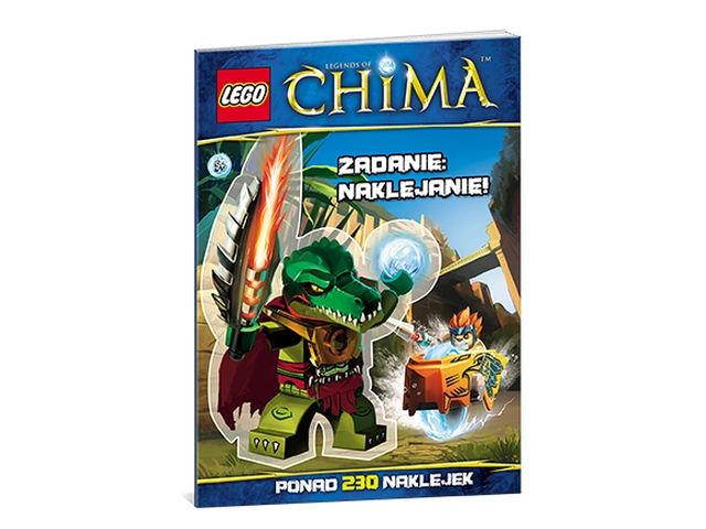 LEGO Chima LAS201 Zadanie: naklejanie