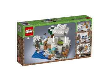LEGO Minecraft 21142  Igloo niedźwiedzia polarnego