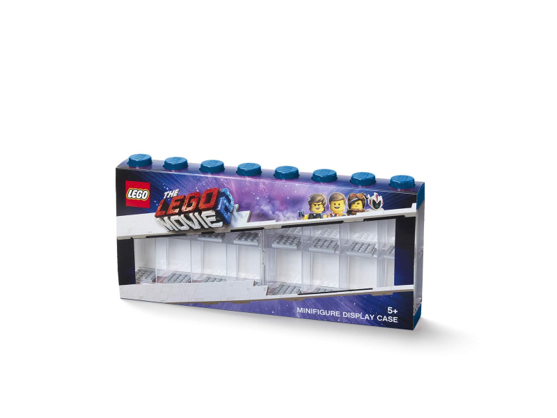 LEGO Movie 2 40661762 Pojemnik na minifigurki 16 szt. niebieski