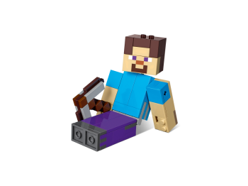  LEGO Minecraft 21148 BigFig - Steve z papugą