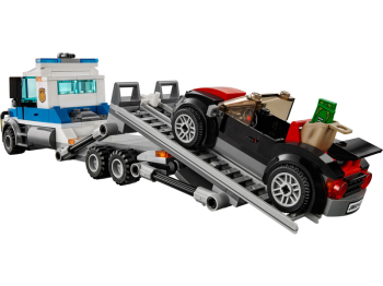 LEGO City 60143 Skok na transporter samochodów