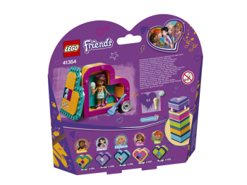 LEGO Friends 41354 Pudełko w kształcie serca Andrei