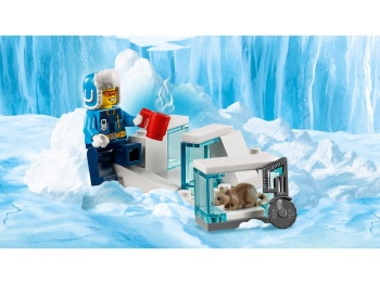  LEGO City 60192 Arktyczny łazik lodowy