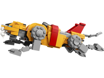 Żółty lew LEGO Ideas 21311 Voltron 