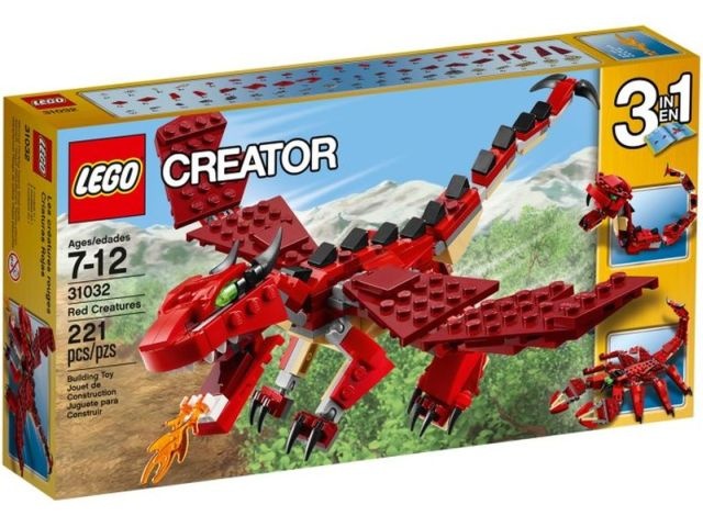 LEGO Creator 31032 Czerwone kreatury
