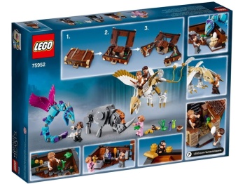 Walizka Newta z magicznymi stworzeniami 75952 Fantastyczne zwierzęta LEGO