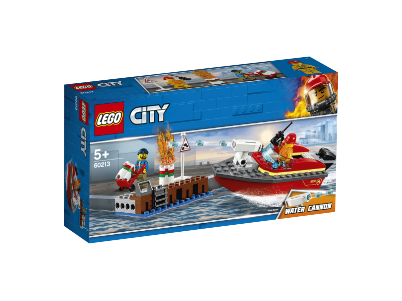 LEGO City 60213 Pożar w dokach