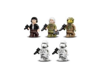 LEGO Star Wars 75202  Carver with white planet trench