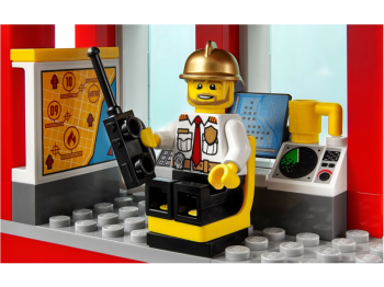 LEGO City 60110 Remiza strażacka