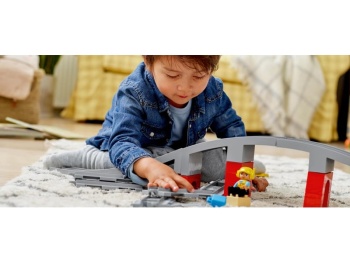 LEGO DUPLO 10872 Tory kolejowe i wiadukt