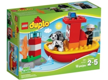 LEGO Duplo 10591 Łódź strażacka