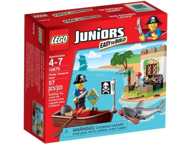 LEGO Juniors 10679 Poszukiwanie skarbu piratów