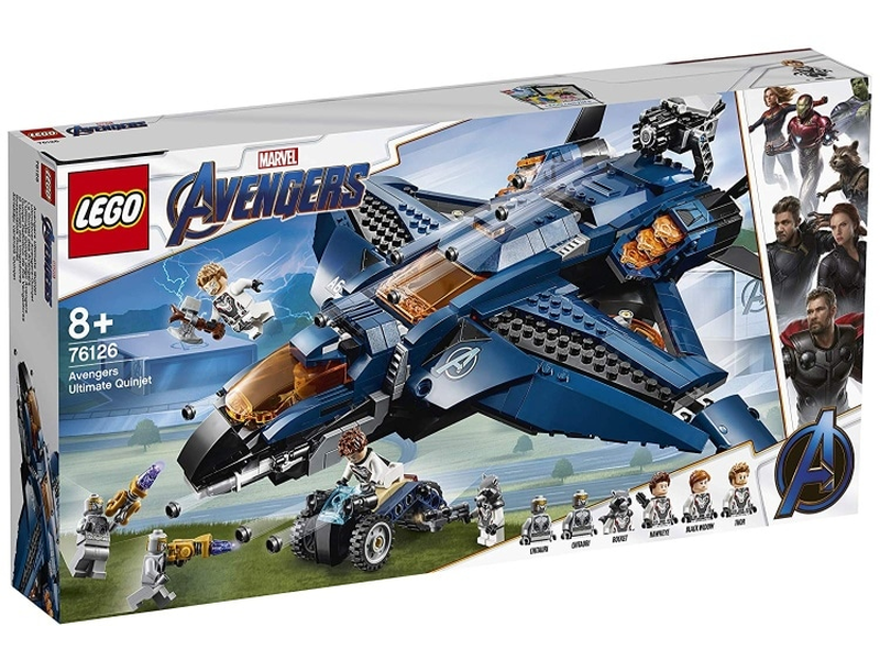 LEGO Super Heroes 76126 Wspaniały Quinjet Avengersów
