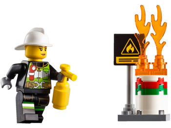 LEGO City 60107 Wóz strażacki z drabiną