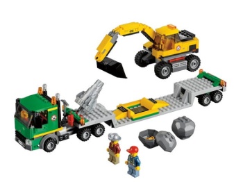 LEGO City 4203 Koparka z transporterem