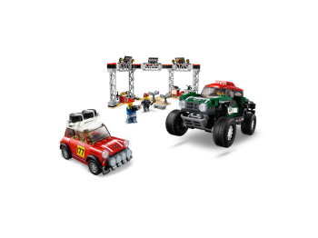 LEGO Speed Champions 75894 1967 Mini Cooper S Rally oraz 2018 MINI John Cooper Works Buggy
