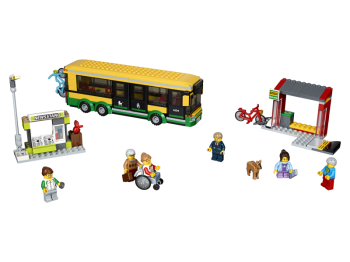 LEGO City 60154 Przystanek autobusowy