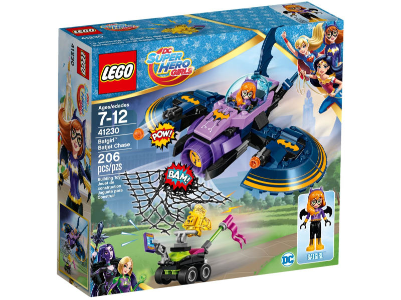 LEGO DC Super Hero Girls 41230 Batgirl i pościg Batjetem