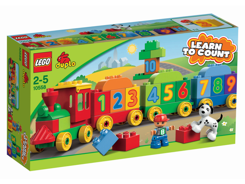 LEGO 10558 DUPLO Pociąg z cyferkami