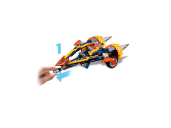  LEGO Nexo Knights 70354 Rozbijacz Axla 