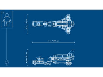  LEGO Creator 31091 Transporter promu