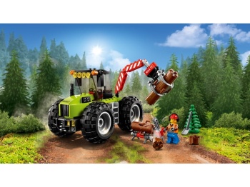 LEGO City 60181  Traktor leśny