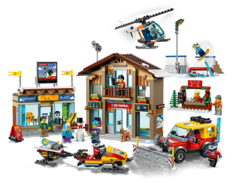  LEGO City 60203 Kurort narciarski