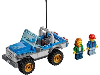 LEGO City 60082 Mała terenówka z przyczepką