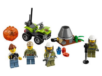 LEGO City 60120 Wulkan - zestaw startowy