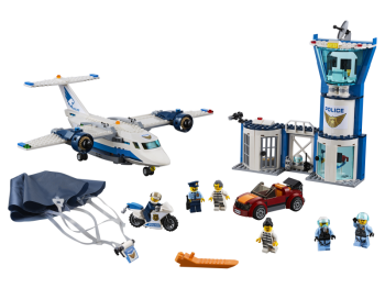 LEGO City 60210 Baza policji powietrznej
