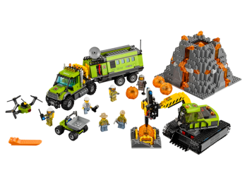 LEGO City 60124 Baza badaczy wulkanów