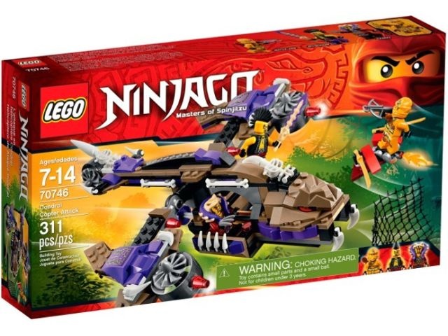 LEGO Ninjago 70746 Atak śmigłowca Condrai