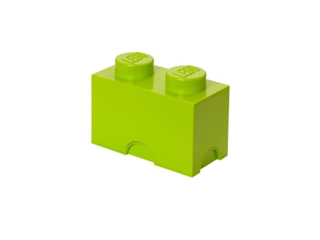 LEGO Friends 40021742 Pojemnik na klocki 2x1 jasnozielony