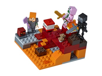 LEGO Minecraft 21139  Walka w Netherze