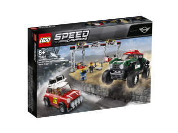 LEGO Speed Champions 75894 1967 Mini Cooper S Rally oraz 2018 MINI John Cooper Works Buggy
