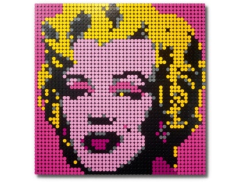 LEGO Art Andy Warhol's Marilyn Monroe