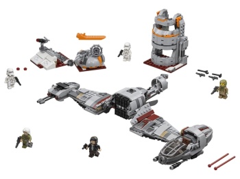 LEGO Star Wars 75202  Carver with white planet trench
