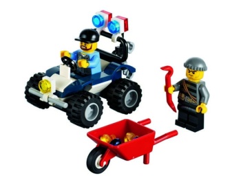 LEGO City 60006 Quad policyjny