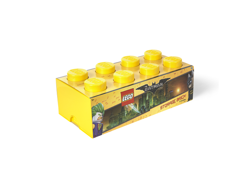 LEGO Batman Movie 40041757 Pojemnik na klocki 4x2 żółty