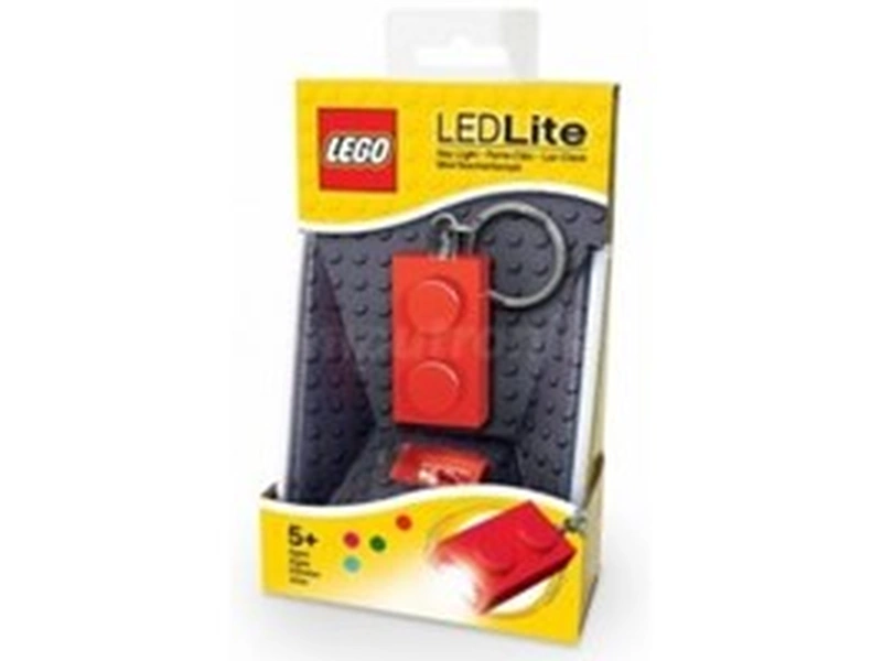 Brelok latarka LEGO KE52R LED Klocek Czerwony 