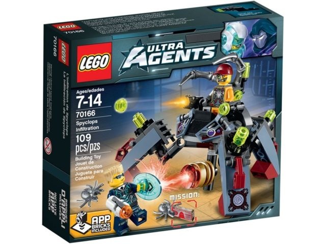 LEGO Ultra Agents 70166 Szpieg Spyclopów