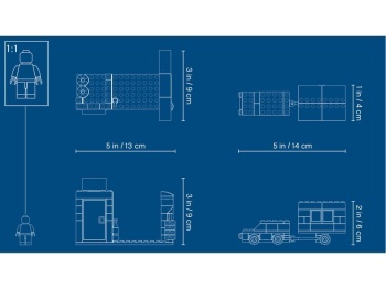 LEGO Classic 10715  Klocki na kółkach