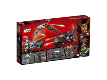 LEGO Ninjago 70639  Wyścig uliczny Wężowego Jaguara