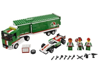 LEGO City 60025 Ciężarówka ekipy wyścigowej