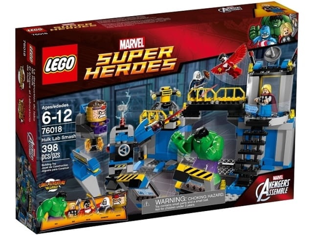LEGO SuperHeroes 76018 Zniszczenie laboratorium Hulka