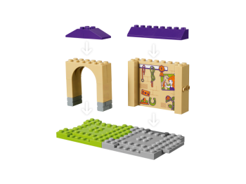  LEGO Friends 41361 Stajnia ze źrebakami Mii