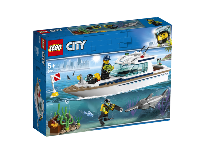  LEGO City 60221 Jacht