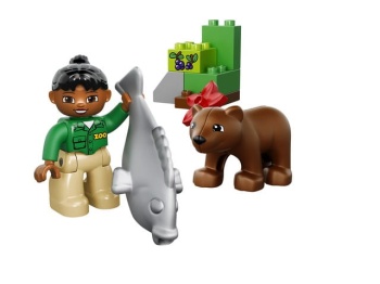 LEGO DUPLO 10576 Opiekunka w zoo